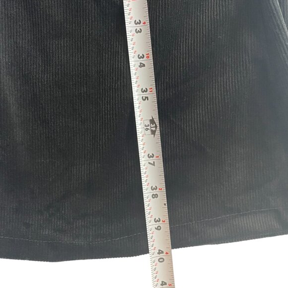 Alishebuy. Women's black soft corduroy pants. Size L. Made in China. - Picture 5 of 8